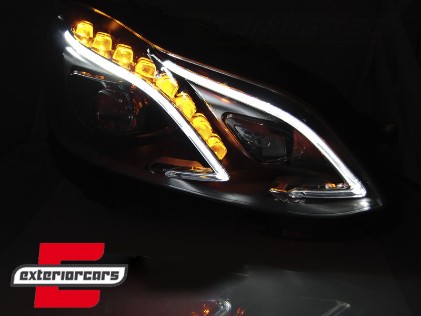 Full LED prednja svjetla (crna) / Mercedes E-klasa W212 S212 Facelift (2013-2016), LPMEC0