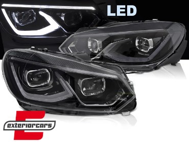 Full LED prednja svjetla (crna) / VW Golf 6 VI (2008-2013), LPVWW7