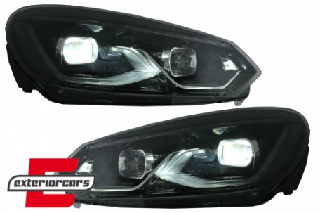 Full LED prednja svjetla (crna) / VW Golf 6 VI (2008-2013), LPVWW7