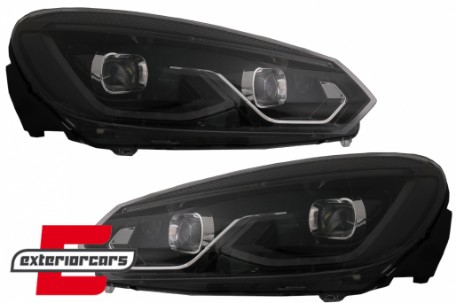 Full LED prednja svjetla (crna) / VW Golf 6 VI (2008-2013), LPVWW7