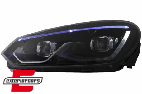 Full LED prednja svjetla (crna) / VW Golf 6 VI (2008-2013), LPVWW7