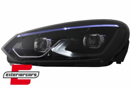 Full LED prednja svjetla (crna) / VW Golf 6 VI (2008-2013), LPVWW7