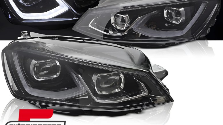 Full LED prednja svjetla (crna) / VW Golf 7 VII (2012-2017), LPVWW8