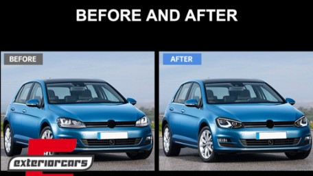 Full LED prednja svjetla (crna) / VW Golf 7 VII (2012-2017), LPVWW8