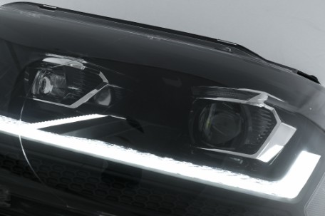 Full LED prednja svjetla (crna) / VW Transporter Caravelle Multivan T5.1 Facelift (2010-2015), LPVX25