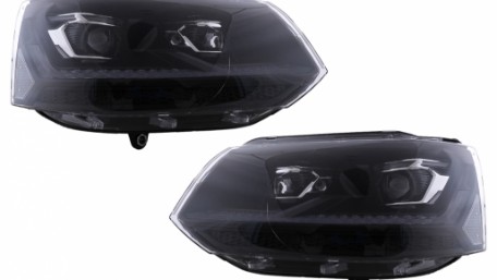 Full LED prednja svjetla (crna) / VW Transporter Caravelle Multivan T5.1 Facelift (2010-2015), LPVX25