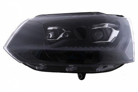 Full LED prednja svjetla (crna) / VW Transporter Caravelle Multivan T5.1 Facelift (2010-2015), LPVX25