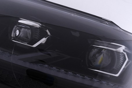 Full LED prednja svjetla (crna) / VW Transporter Caravelle Multivan T5.1 Facelift (2010-2015), LPVX25