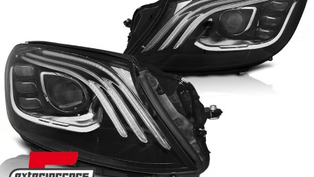 Full LED prednja svjetla Facelift look (crna) / Mercedes S-klasa W222 (2013-2017), LPMED6