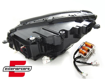 Full LED prednja svjetla Facelift look (crna) / Mercedes S-klasa W222 (2013-2017), LPMED6