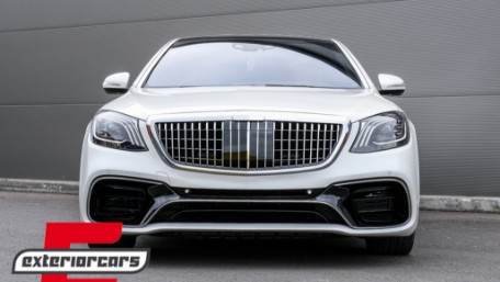 Full LED prednja svjetla Facelift look (crna) / Mercedes S-klasa W222 (2013-2017), LPMED6