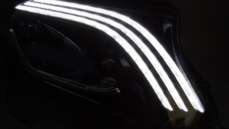 Full LED prednja svjetla Facelift look (crna) / Mercedes S-klasa W222 (2013-2017), LPMEF7