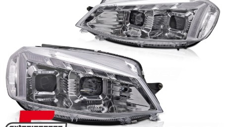 Full LED prednja svjetla LED DRL SEQ žmigavci (chrome) / VW Golf 7.5 Facelift (2017-2019), LPVWW2