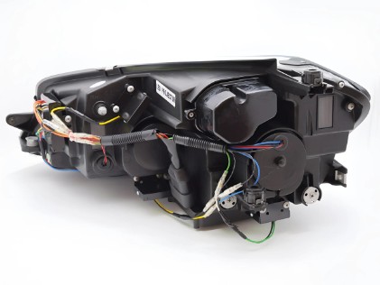 Full LED prednja svjetla LED DRL SEQ žmigavci (chrome) / VW Golf 7.5 Facelift (2017-2019), LPVWW2