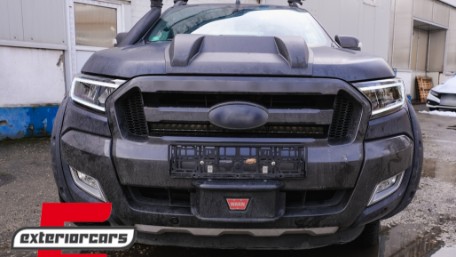 Full LED prednja svjetla LightBar SEQ žmigavci (crna) / Ford Ranger (2015-2022), LPFO93
