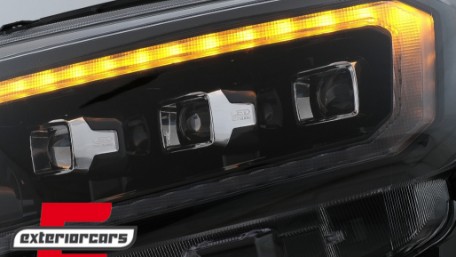 Full LED prednja svjetla LightBar SEQ žmigavci (crna) / Ford Ranger (2015-2022), LPFO94