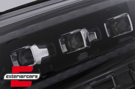 Full LED prednja svjetla LightBar SEQ žmigavci (crna) / Ford Ranger (2015-2022), LPFO94