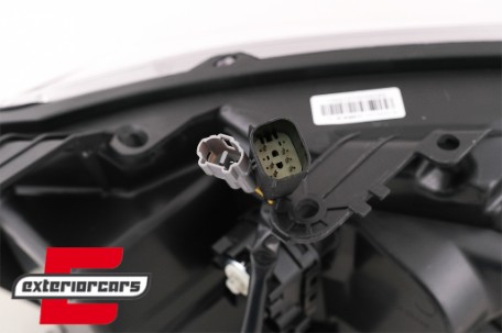 Full LED prednja svjetla LightBar SEQ žmigavci (crna) / Ford Ranger (2015-2022), LPFO94