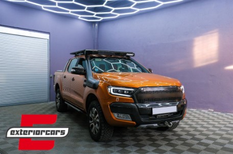 Full LED prednja svjetla LightBar SEQ žmigavci (crna) / Ford Ranger (2015-2022), LPFO94