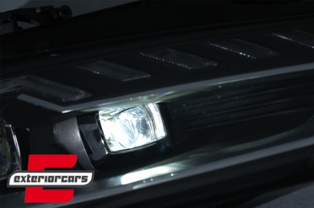 Full LED prednja svjetla SEQ žmigavci A4 B9.5 look / Audi A4 B8.5 Facelift (2012-2015) sa halogenim svjetlima, LPAUH3