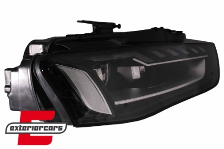 Full LED prednja svjetla SEQ žmigavci A4 B9.5 look / Audi A4 B8.5 Facelift (2012-2015) sa halogenim svjetlima, LPAUH3