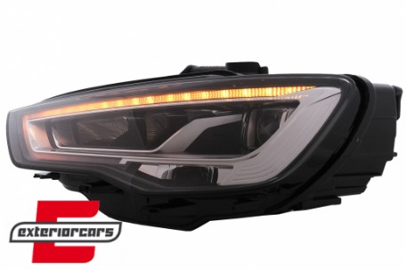Full LED prednja svjetla SEQ žmigavci / Audi A3 8V (2012-2016) sa halogenim svjetlima, LPAUH1
