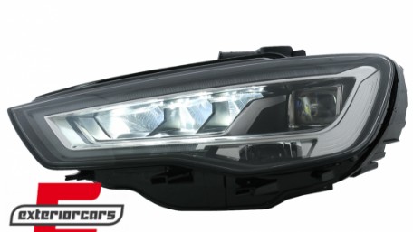 Full LED prednja svjetla SEQ žmigavci / Audi A3 8V (2012-2016) sa halogenim svjetlima, LPAUH1