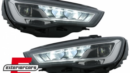 Full LED prednja svjetla SEQ žmigavci / Audi A3 8V (2012-2016) sa halogenim svjetlima, LPAUH1