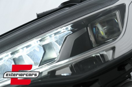 Full LED prednja svjetla SEQ žmigavci / Audi A3 8V (2012-2016) sa halogenim svjetlima, LPAUH1