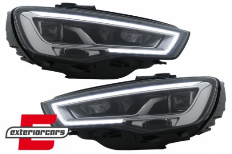 Full LED prednja svjetla SEQ žmigavci / Audi A3 8V (2012-2016) sa halogenim svjetlima, LPAUH1