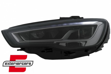 Full LED prednja svjetla SEQ žmigavci / Audi A3 8V (2012-2016) sa halogenim svjetlima, LPAUH1