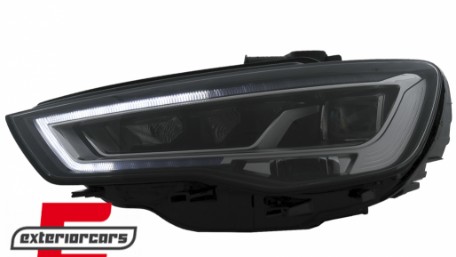 Full LED prednja svjetla SEQ žmigavci / Audi A3 8V (2012-2016) sa halogenim svjetlima, LPAUH1