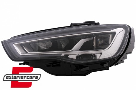 Full LED prednja svjetla SEQ žmigavci / Audi A3 8V (2012-2016) sa Xenon svjetlima, LPAUH2