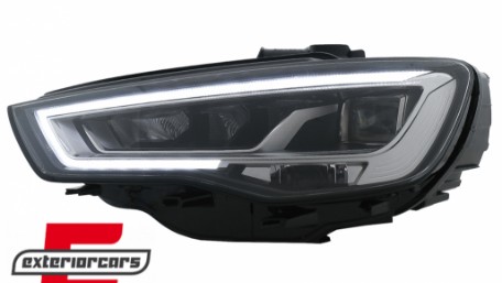 Full LED prednja svjetla SEQ žmigavci / Audi A3 8V (2012-2016) sa Xenon svjetlima, LPAUH2