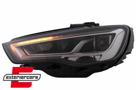 Full LED prednja svjetla SEQ žmigavci / Audi A3 8V (2012-2016) sa Xenon svjetlima, LPAUH2