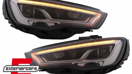 Full LED prednja svjetla SEQ žmigavci / Audi A3 8V (2012-2016) sa Xenon svjetlima, LPAUH2