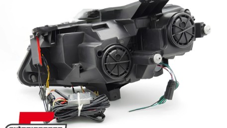 Full LED prednja svjetla SEQ žmigavci (chrome) / Chevrolet Camaro (2016-2018), LPCT22