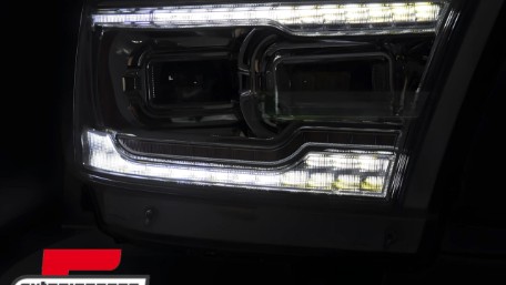Full LED prednja svjetla SEQ žmigavci (chrome) / DODGE RAM (2019-2022), LPDO46