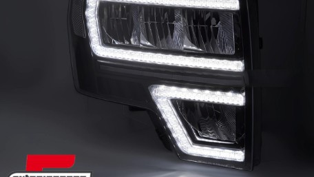 Full LED prednja svjetla SEQ žmigavci (crna) / FORD F150 MK12 (2008-2014), LPFOA3