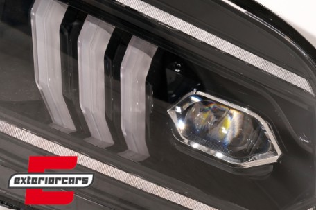 Full LED prednja svjetla SEQ žmigavci (crna) / Ford Mustang V (2004-2009), LPFO99