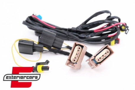 Full LED prednja svjetla SEQ žmigavci (crna) / Ford Mustang V (2004-2009), LPFO99