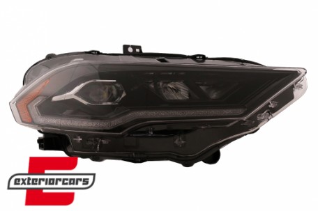 Full LED prednja svjetla SEQ žmigavci (crna) / Ford Mustang VI Facelift (2018-2023), LPFO97