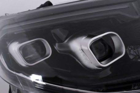 Full LED prednja svjetla SEQ žmigavci (crna) / Mercedes V-klasa W447 Vito (2014-2023), LPMEF9