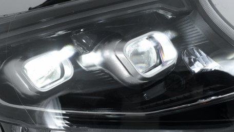 Full LED prednja svjetla SEQ žmigavci (crna) / Mercedes V-klasa W447 Vito (2014-2023), LPMEF9