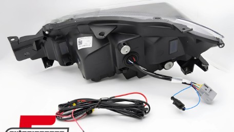 Full LED prednja svjetla SEQ žmigavci (crna) Subaru WRX (2008-2014), LPSU23