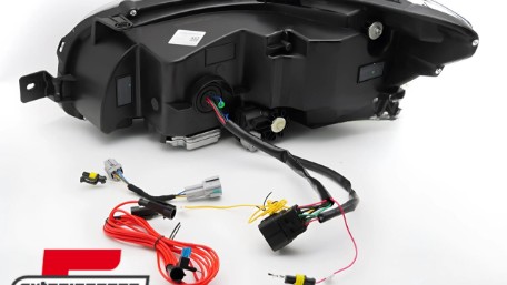 Full LED prednja svjetla SEQ žmigavci (crna) / Subaru WRX (2014-2021), LPSU24