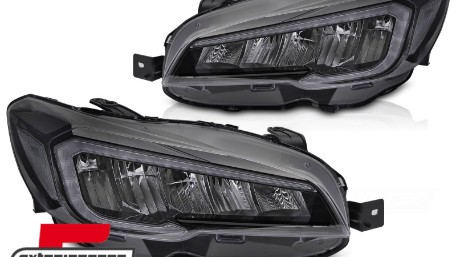 Full LED prednja svjetla SEQ žmigavci (crna) / Subaru WRX (2014-2021), LPSU25