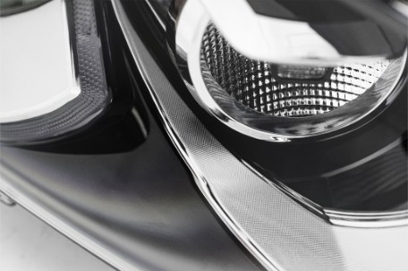 Full LED prednja svjetla SEQ žmigavci (crna) / / VW Scirocco (2008-08.2014), LPVWZ2