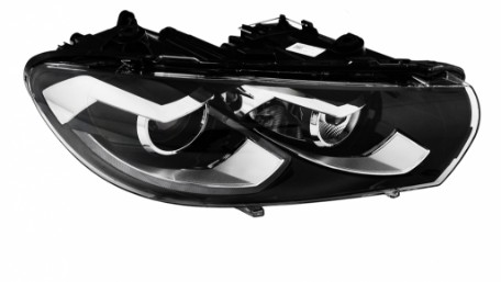 Full LED prednja svjetla SEQ žmigavci (crna) / / VW Scirocco (2008-08.2014), LPVWZ2
