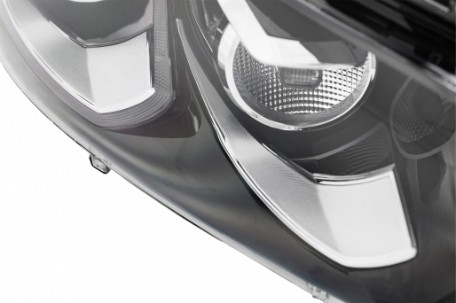 Full LED prednja svjetla SEQ žmigavci (crna) / / VW Scirocco (2008-08.2014), LPVWZ2